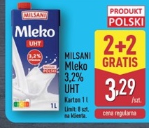 mleko 3,2% UHT