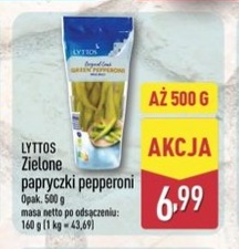 papryczki pepperoni zielone