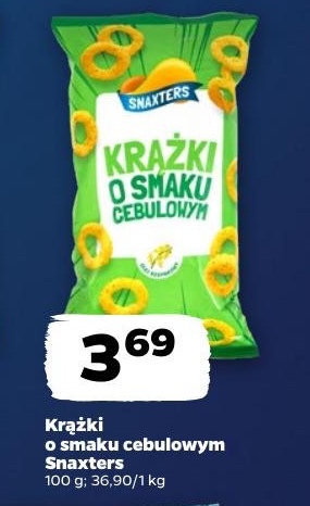 krążki o smaku cebulowym