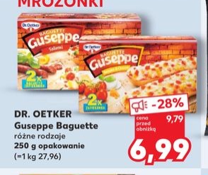 guseppe Baguette różne rodzaje