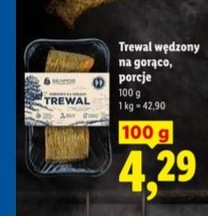 trewal wędzony na gorąco porcje