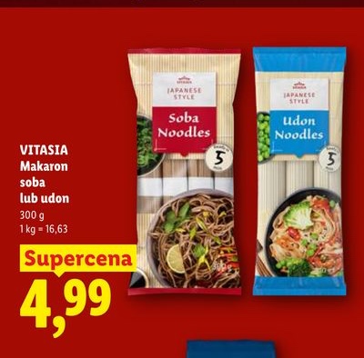 makaron soba lub udon