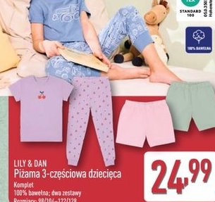 piżama 3-częściowa dziecięca