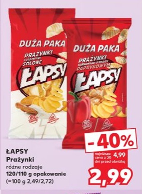 prażynki różne rodzaje