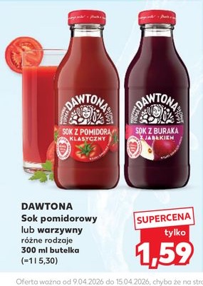 sok pomidorowy lub buraczany różne rodzaje