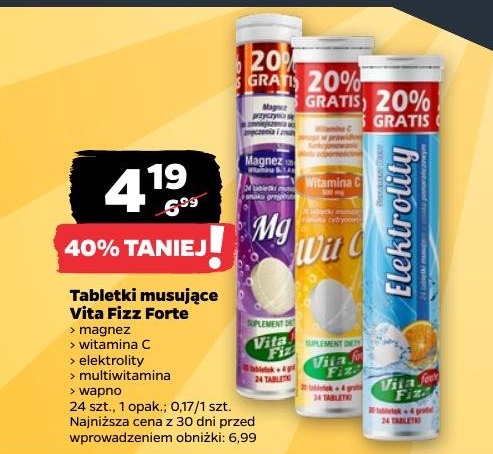 tabletki musujące