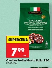 ciastka frollini z cukrem