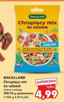 chrupiący mix do sałatek