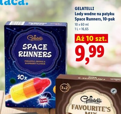 lody wodne space runners na patyku