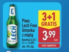 piwo lekkie bezalkoholowe limonka mięta