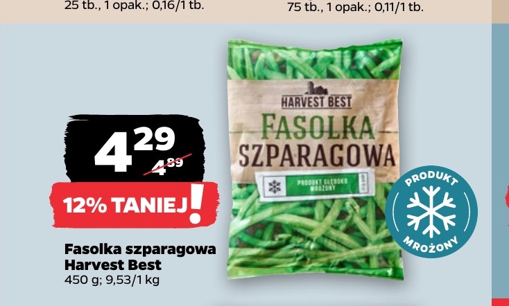 fasolka szparagowa lub fasola żółta