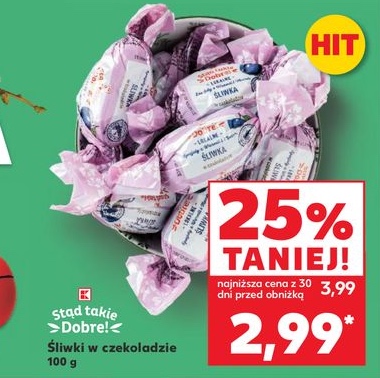 śliwki w czekoladzie