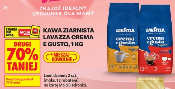 kawa ziarnista crema e gusto
