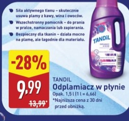 odplamiacz w płynie