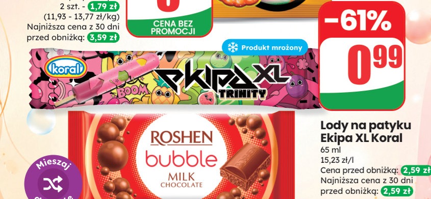 lody na patyku Ekipa XL