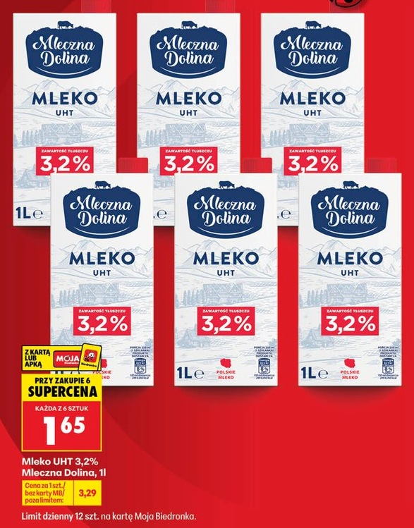 mleko UHT 3,2%