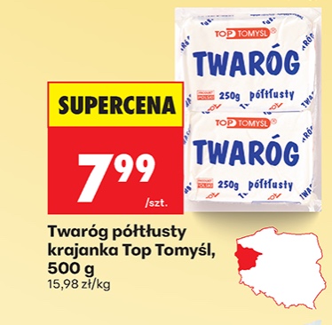 twaróg półtłusty krajanka