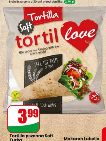 tortilla pszenna