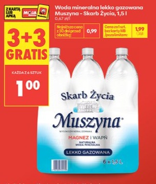 woda mineralna lekko gazowana