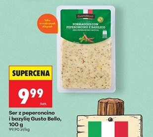ser z peperoncino i bazylią