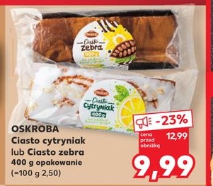ciasto cytrynowe lub ciasto zebra