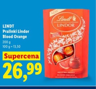 pralinki lindor blood orange