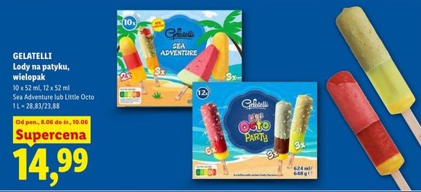 lody na patyku Sea Adventure