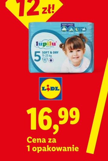 pieluszki soft & dry 5