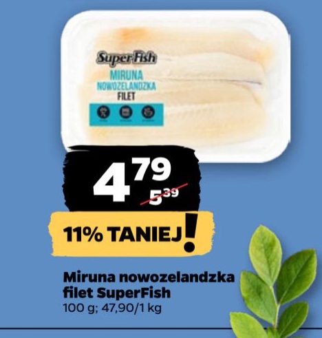 miruna nowozelandzka filet