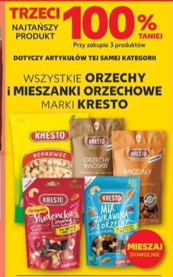 wszystkie orzechy i mieszanki orzechowe