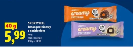 baton proteinowy z nadzieniem