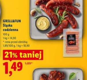 kiełbasa śląska codzienna