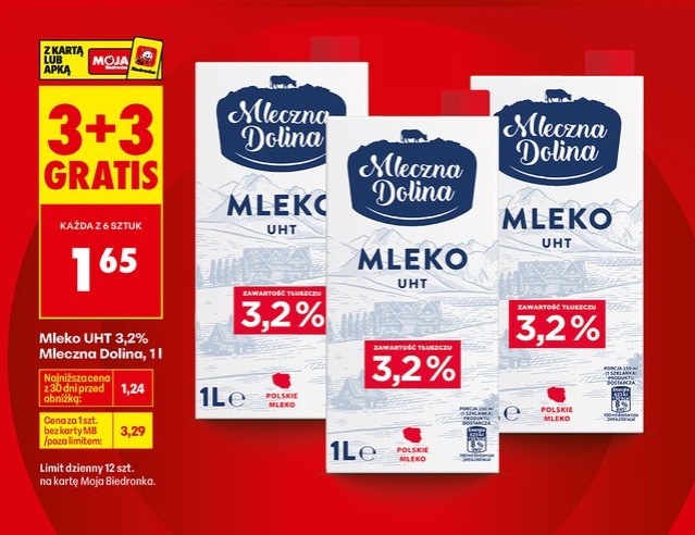mleko UHT 3,2%