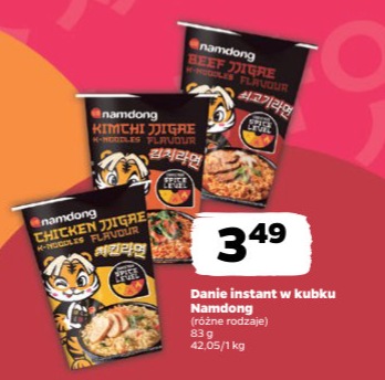 danie instant w kubku