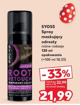 spray maskujący odrosty
