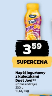 napój jogurtowy z kuleczkami