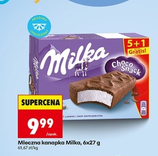 mleczna kanapka
