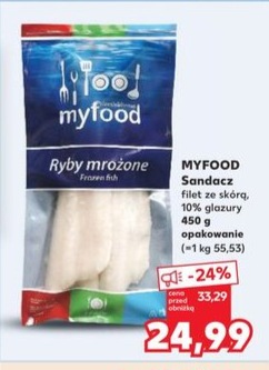 sandacz filet ze skórą