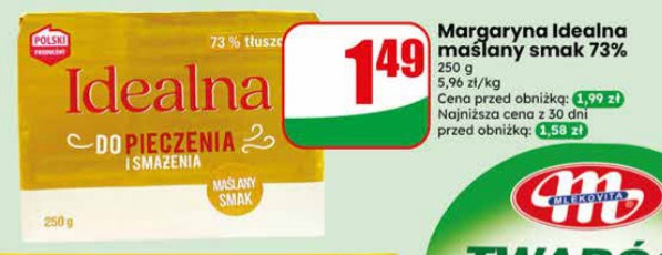 margaryna maślany smak 73%