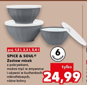 zestaw misek z pokrywkami