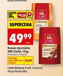 kawa ziarnista crema lub premium