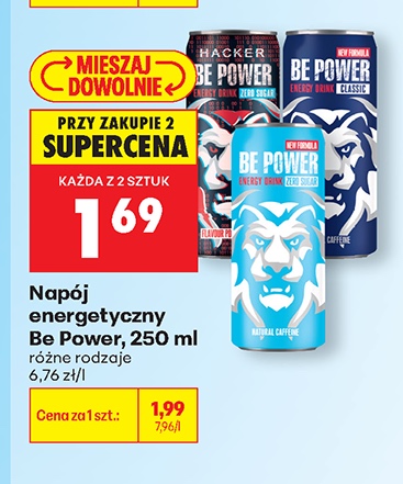 napój energetyczny