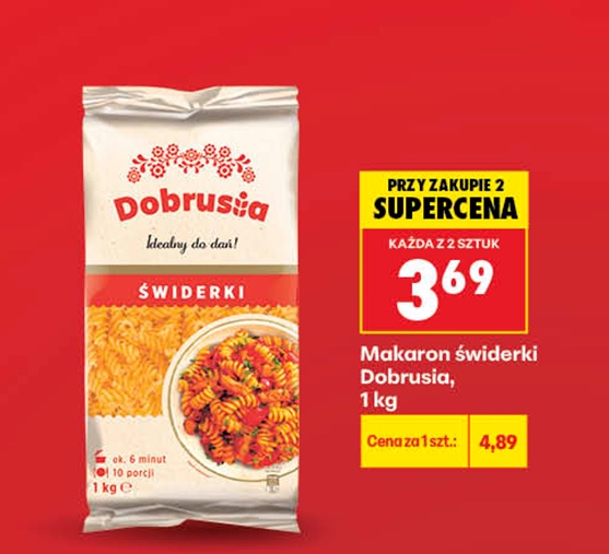 makaron świderki