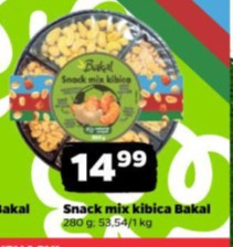 snack mix kibica