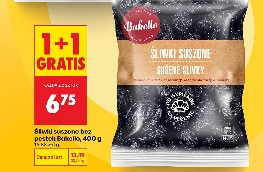 śliwki suszone bez pestek
