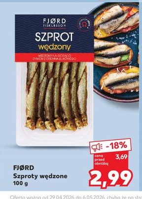 szprot wędzony