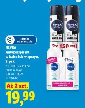 antyperspirant w kulce lub w sprayu