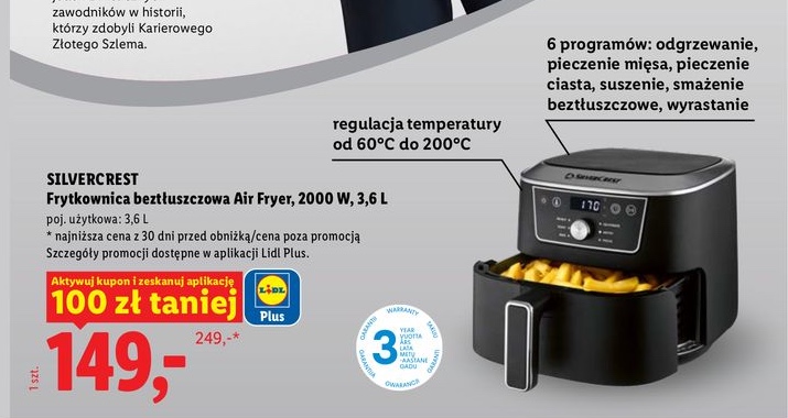 frytkownica beztłuszczowa