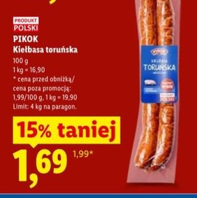 kiełbasa toruńska