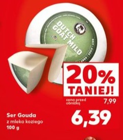 ser gouda z mleka koziego